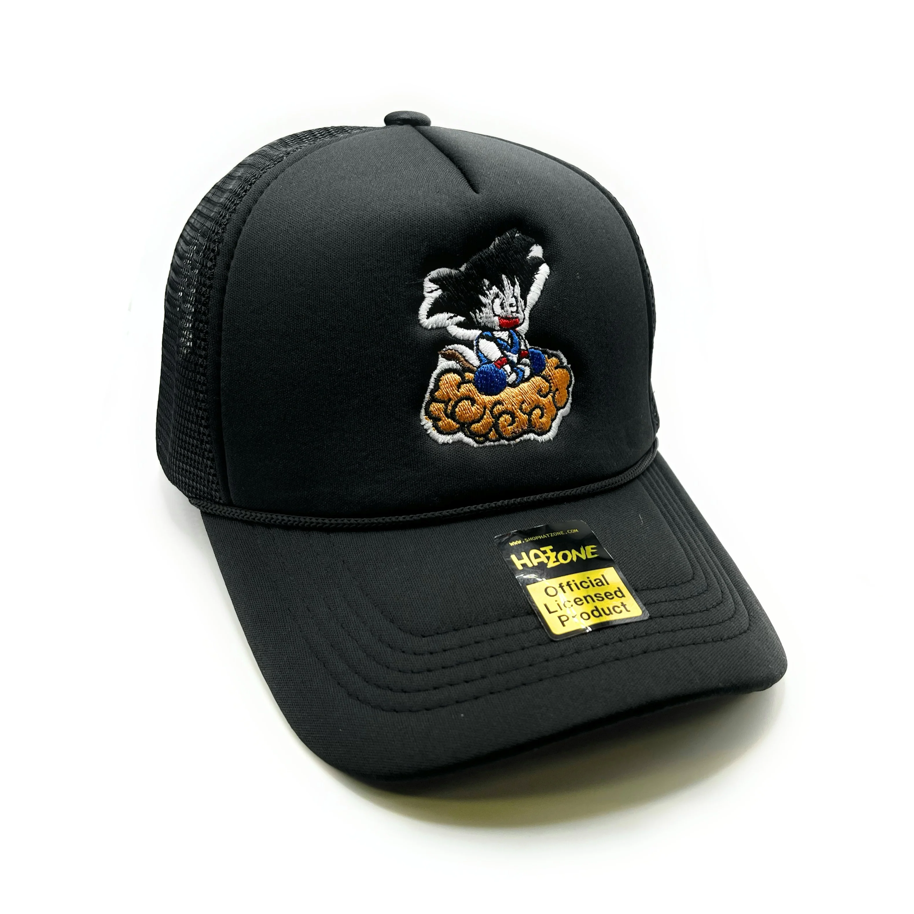 Baby Saiyan Mesh Trucker Snapback (Black)