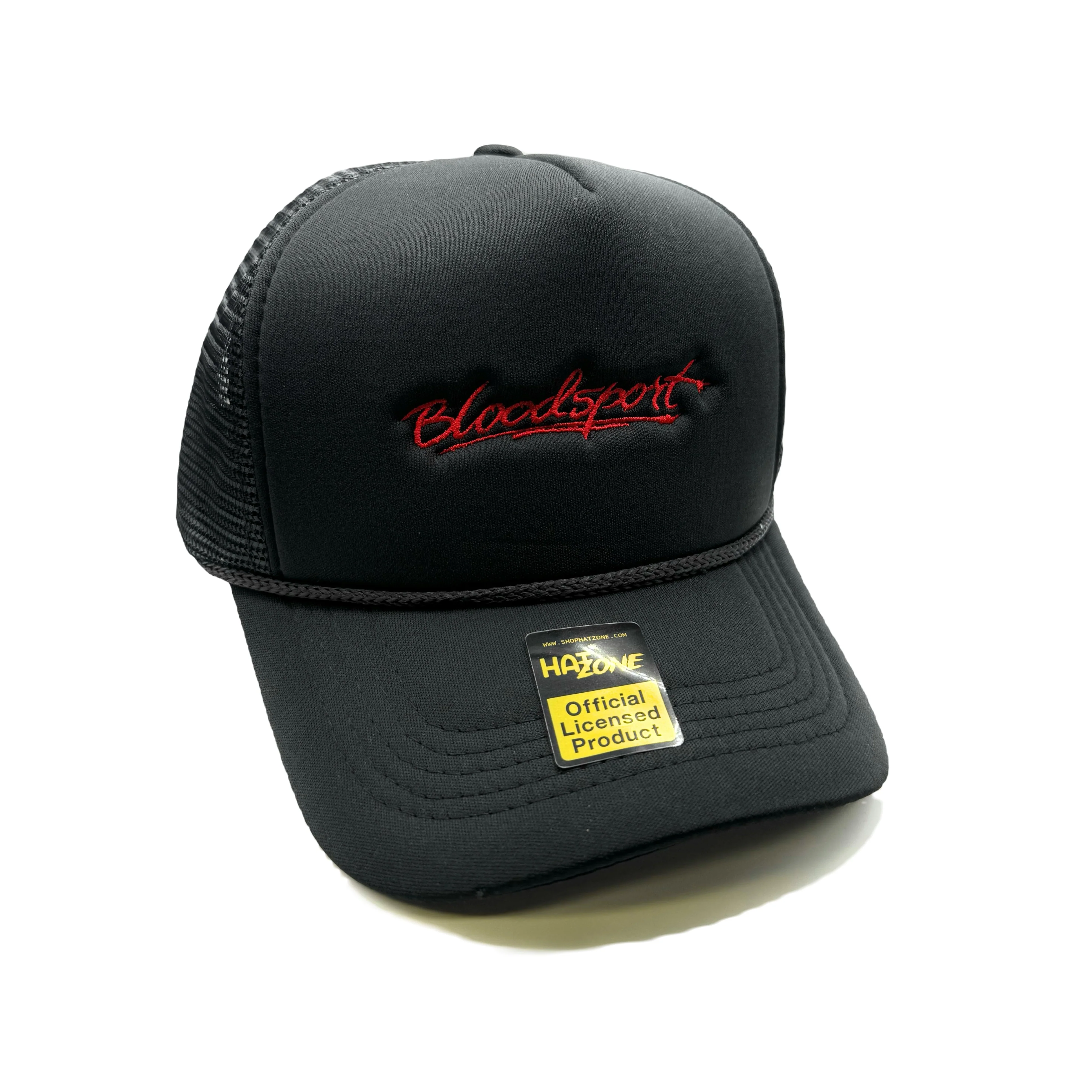 Bloodsport Mesh Trucker Snapback (Black)