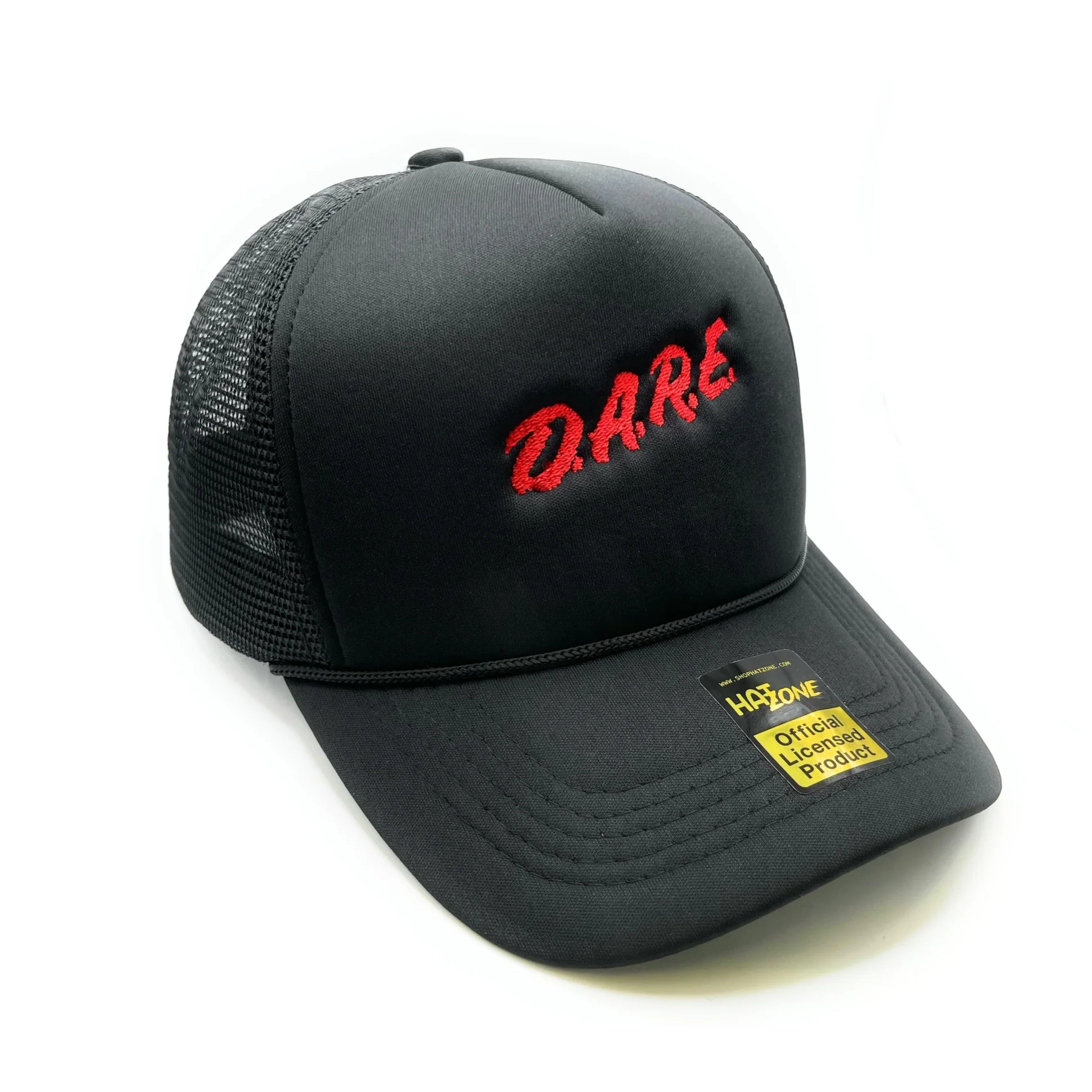 Dare Program Mesh Trucker Snapback (Black)