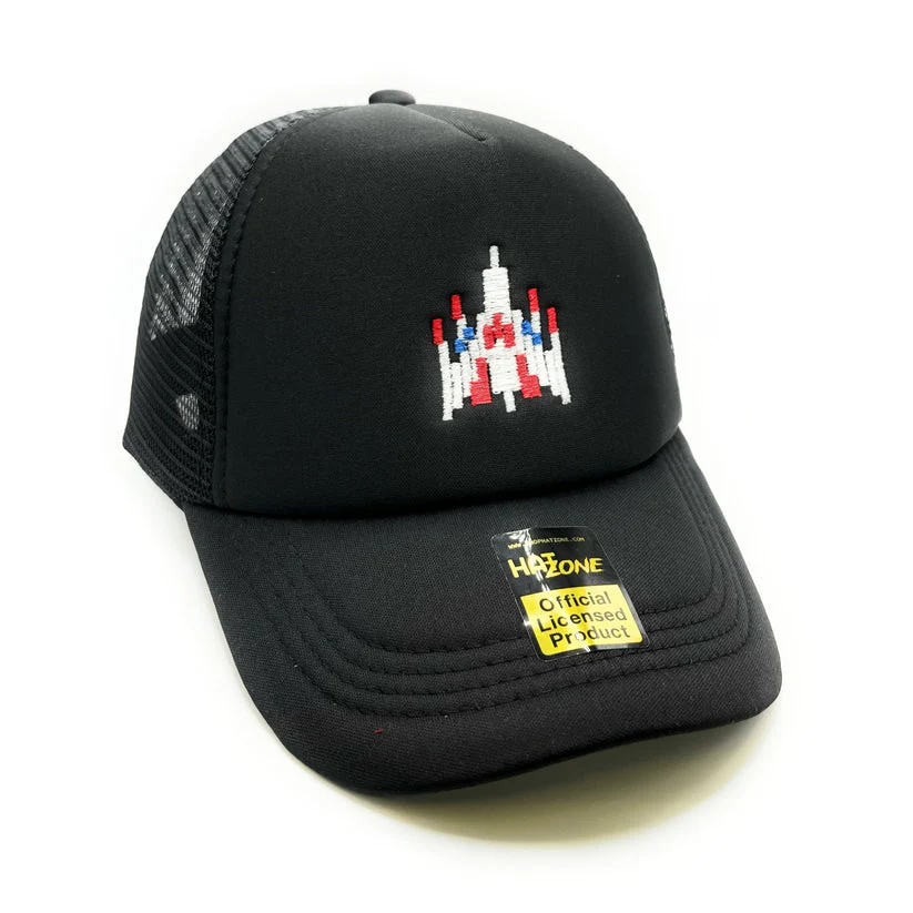 Galaga Mesh Trucker Snapback (Black)