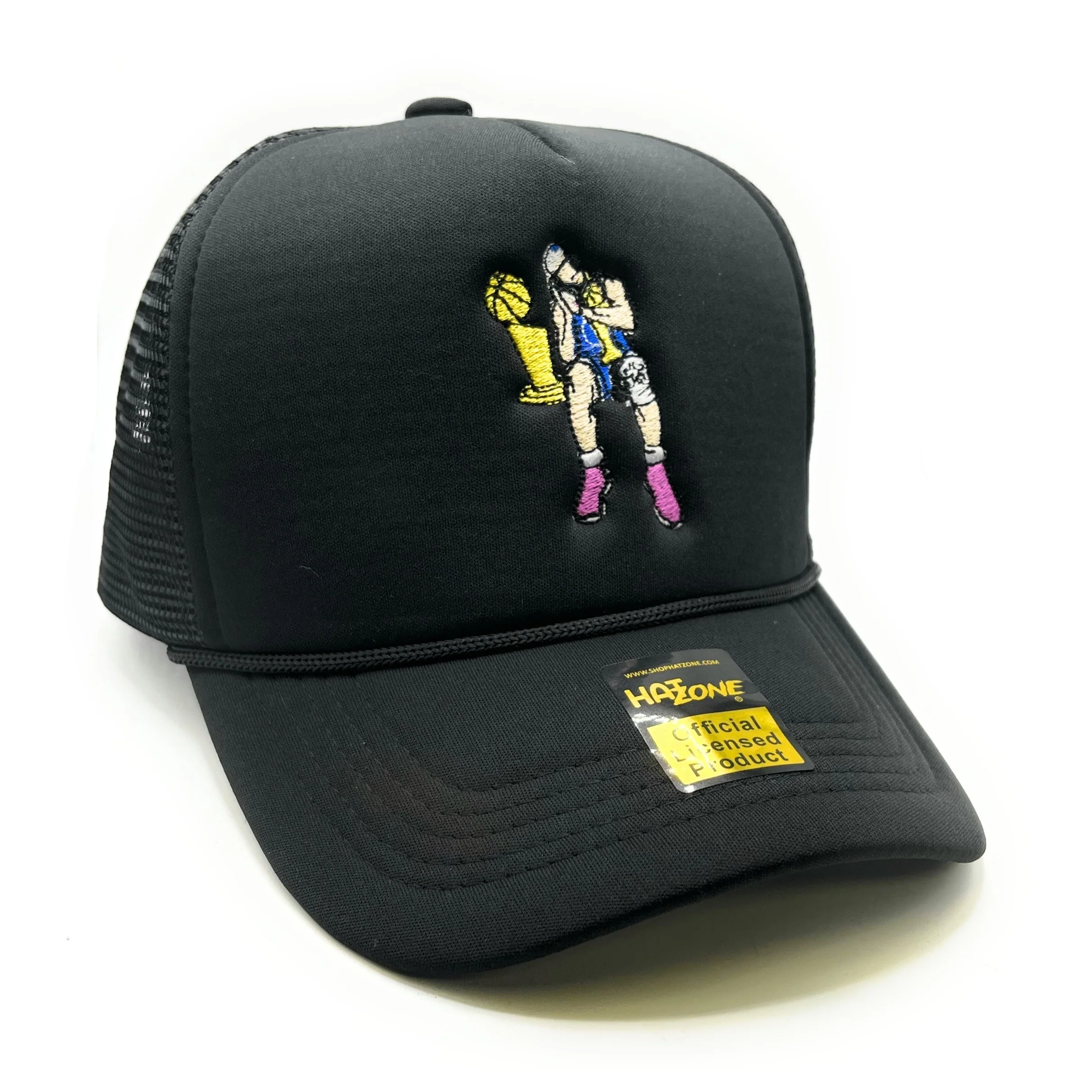 Sleep Celly Mesh Trucker Snapback (Black)