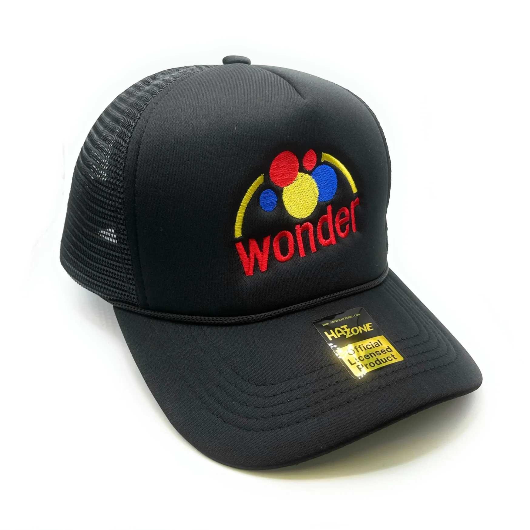 Wonder Mesh Trucker Snapback (Black)